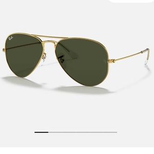 SALE DROP ✨Ray-Ban Aviator Classic Polished Gold/Green
